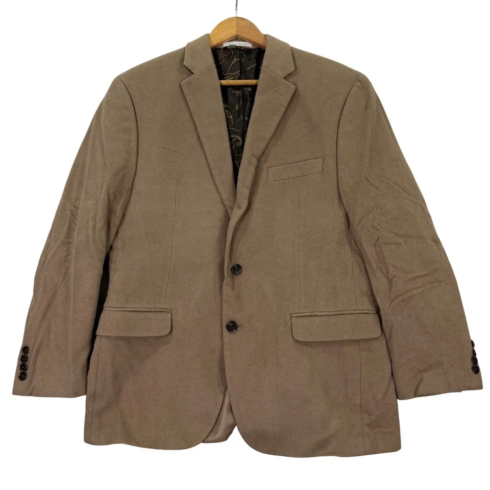 NEW Lauren Ralph Lauren Mens 42S Blazer Wool Silk Cashmere Sport Coat Classic